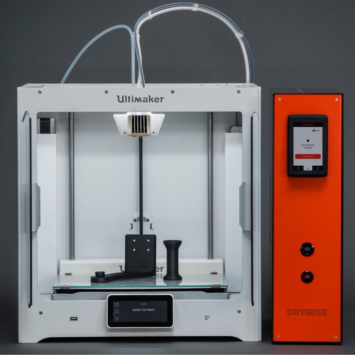 Drywise Autoloader feeding filament from a 3 kg spool